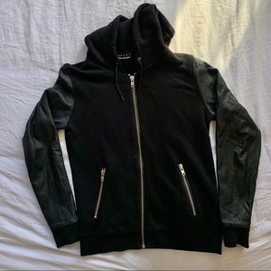 The Kooples x Sport Leather Jacket